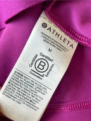 Athleta Fuchsia Racerback Crop Tank thumbnail 7