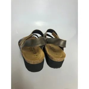 Naot Strappy Wedge Sandals Womens 39‎ Metallic Rhinestone Good Comfort Cork Sole thumbnail 6