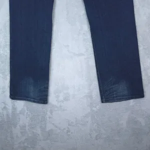 Seven7 Jeans Women 12‎ Blue Dark Wash Embellished Waistband Stretch Bootcut Y2K thumbnail 6