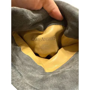 Enzo Angiolini Knee High Gray Suede Slouch Boots Size 8.5 thumbnail 9