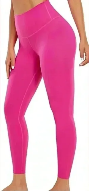 CRZ YOGA Thermal Fleece Lined Leggings 28'' NWTs XS Hibiscus Purple thumbnail 1