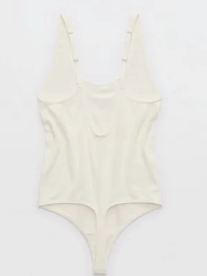NWT Aerie Superchill Seamless Rib Scoop Bodysuit thumbnail 5