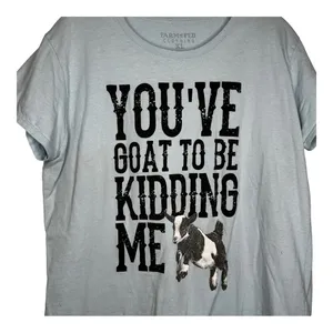 Farm‎ Fed Clothing Goat T-Shirt thumbnail 2
