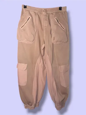 NWOT Free People FP Movement Timko Pants Pacific Sand Beige L thumbnail 3