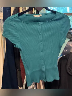 NWT Free People FP Intimately Most Wanted Cardi - Bayside Turquoise - XS thumbnail 11