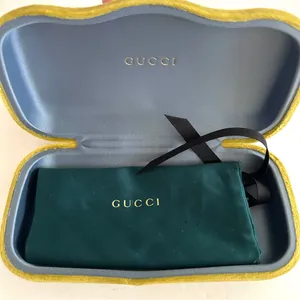Gucci Velvet Sunglasses Case with Drawstring glasses bag thumbnail 7