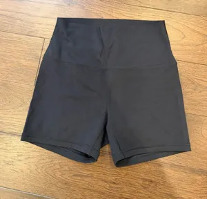 High-Waist Black Women’s Active Biker Shorts XS ? - C72-033 thumbnail 1