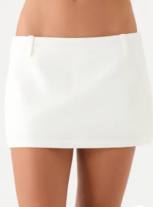 Peppermayo Mini Skirt White thumbnail 3