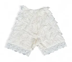 Vintage Ruffle Bloomer Shorts White thumbnail 1