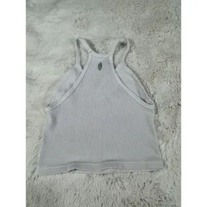 FP Movement Free People White Ribbed Tank Top Women's thumbnail 2