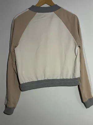 Beige & Cream Track Pants and Jacket Set Cotton thumbnail 8