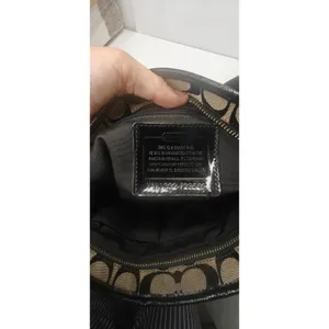Vintage Black Coach cross body thumbnail 6