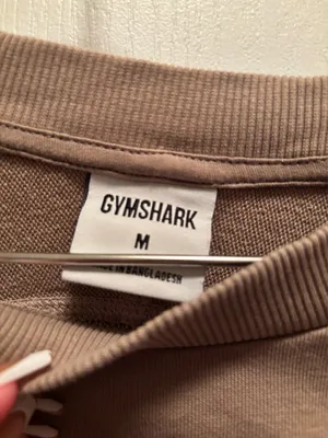 Gymshark cropped brown pullover thumbnail 3
