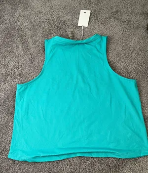 Womens Best Teal Power Tank Top thumbnail 2