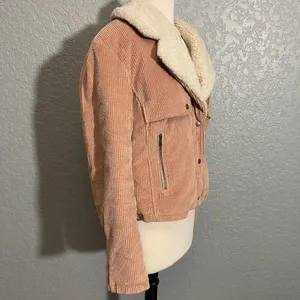 Free People Sherpa Corduroy Jacket thumbnail 3