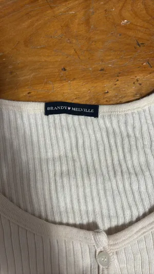 Brandy Melville Long Sleeve White thumbnail 4