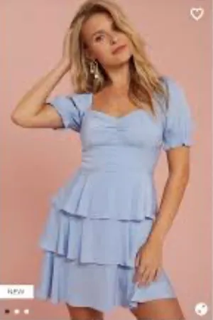 Altar'd State Dress Blue thumbnail 1