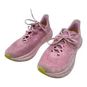 Hoka One One Mach 6 Women’s Running Shoes Pink Yellow Size 7.5 thumbnail 1