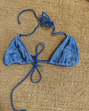 TRIANGL vinca blue bikini top thumbnail 1