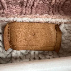 POL Size M Sweater‎ High Up In The Sky Chunky Knit Turtleneck Long Sleeve Stripe thumbnail 4