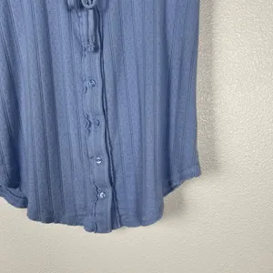 Aerie Women's Scoop Neck Short Sleeve Teeshirt Blue Sz M NWT thumbnail 3