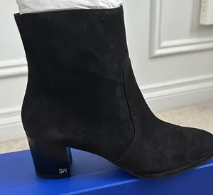 Stuart Weitzman Black Ankle Boots thumbnail 1