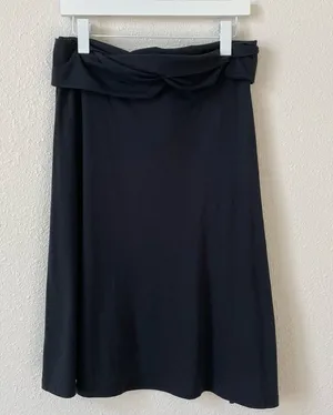 Title Nine 3 In 1 Super Skirt Black Size Small Athleisure Neutral Goth Casual thumbnail 1