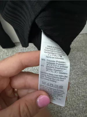 Madewell Ribbed Square-Neck Long-Sleeve Minimalist top thumbnail 3