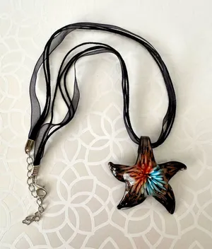 Starfish Pendant Necklace Multiple thumbnail 1