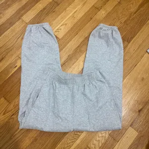 HeSaYep Size Medium Grey High Waisted Sweatpants Joggers Sweat Pants Gray thumbnail 6