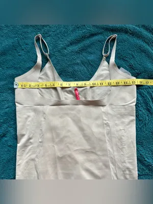 Spanx 10129P Open Bust Brief Bodysuit 2X Beige Oat Nude Shapewear Slimming thumbnail 9