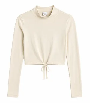 Aritzia Sunday Best Ellie Open Back Mock Neck Sweater Size M thumbnail 1