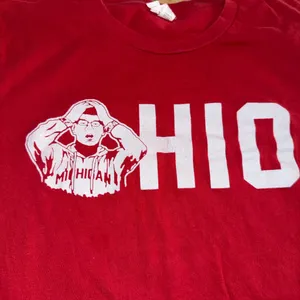 Bella Canvas Red Ohio State Graphic T-Shirt 88 thumbnail 2