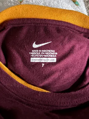 Nike Women's Maroon & Gold Minnesota Layered Short Sleeve Tee thumbnail 2