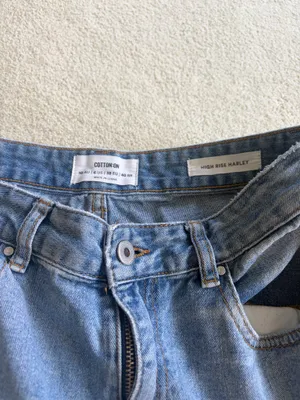 Cotton On High Rise Harley Denim Jean Shorts thumbnail 2