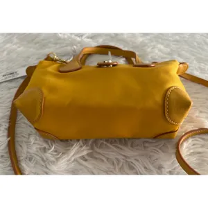 NWT Stoney Clover Lane Pouchette yellow Crossbody bag handbag thumbnail 4