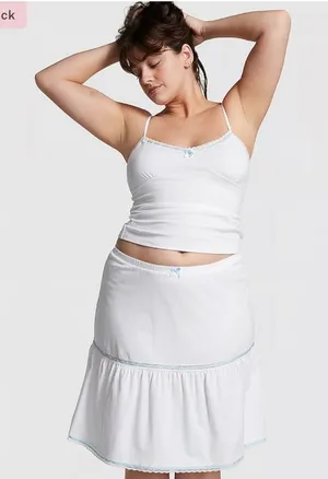 PINK by Frankie’s Bikinis Mariposa‎ Cotton Tank thumbnail 1