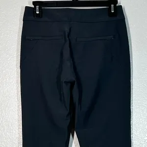 S Athleta All Ways High Rise Bootcut Pant Trouser Black 28" Inseam Stretch Small thumbnail 6