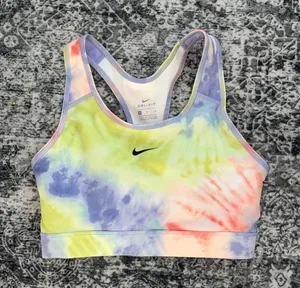 Women's Nike Dri-FIT Swoosh Pro Pack Bra Small-Support 1-Piece Pad Tie-Dye thumbnail 1