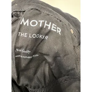Mother‎ Denim The Looker Black Denim Women's Jeans 27 thumbnail 4