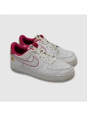 Nike Air Force 1 LX Dragon Fruit Low Top Pink White Sneakers Dv3809-100 Size 10 thumbnail 11