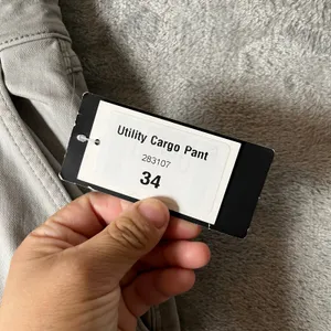 Lularoe Utility Cargo Pants Size 34 Gray Stretchy Twill Roll Up Cuffs‎ New thumbnail 7