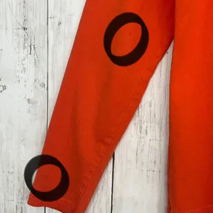 Lauren Ralph Lauren Orange Long Sleeve Cotton Basic Plain Halloween Shirt Large thumbnail 3