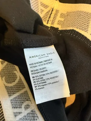 American Eagle Black Crop Top thumbnail 4
