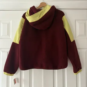 Free People Movement‎ Size XS Lead The Pack Fleece Hoodie NWT thumbnail 7