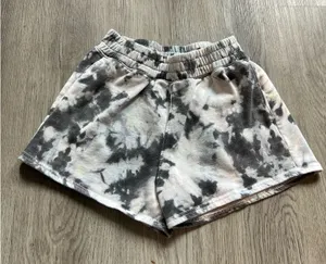 Hollister Tie Dye High Rise Sweat Shorts Size S thumbnail 1