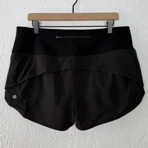 Lululemon Speed Up High Rise Short 2.5" Lined Black Size 12 NWT thumbnail 3