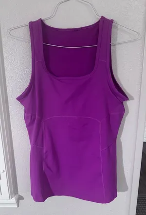 Athleta Fuchsia Purple Achala Tank Top thumbnail 1