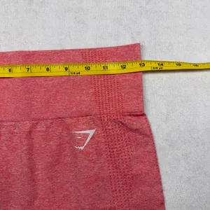 Gymshark Seamless Pink Cropped Leggings Women’s XS High Waist Workout thumbnail 7