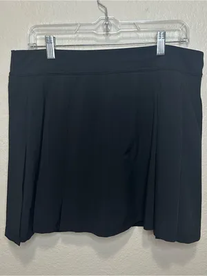 Beyond Yoga Black Pleated Skort Tennis Pickleball Golf Activewear Large thumbnail 8